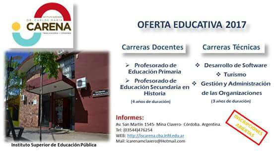 oferta educativa 2017